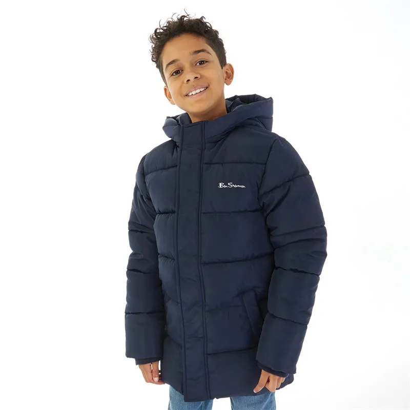 Ben Sherman Mäntel Junge Dicke Steppjacke Marineblazer