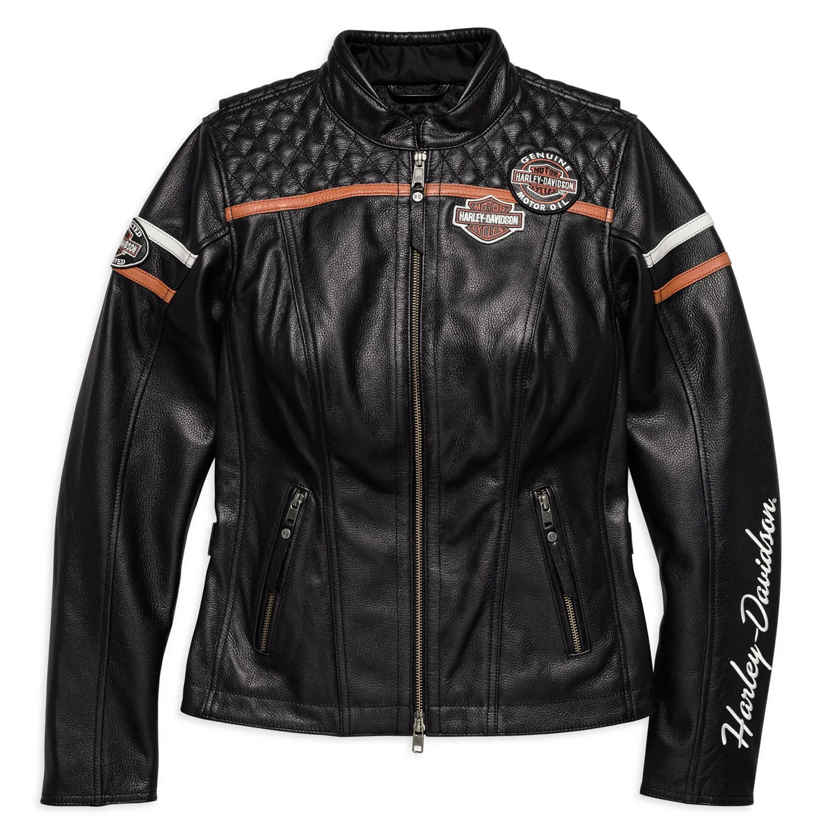 Harley-Davidson Damen Lederjacke Miss Enthusiast CE