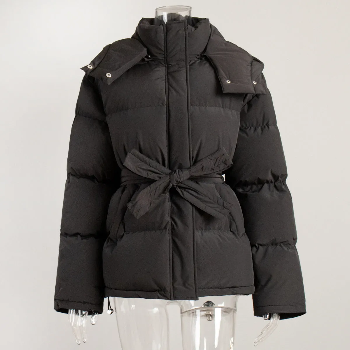 Heidi Mode | Trendiger Winter Kapuzen Baumwolljacke