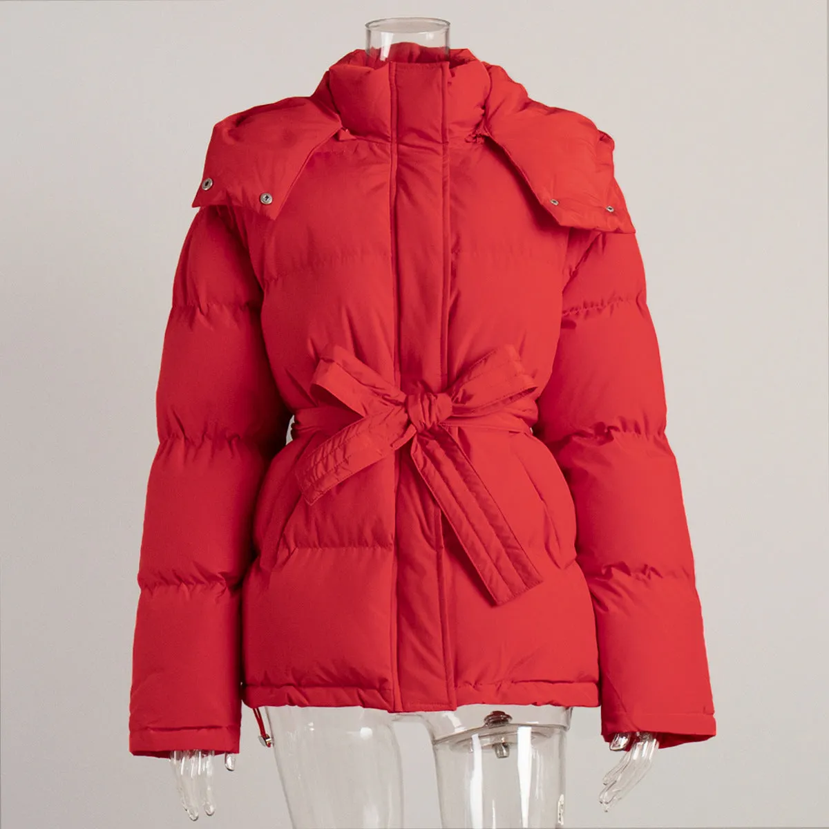 Heidi Mode | Trendiger Winter Kapuzen Baumwolljacke