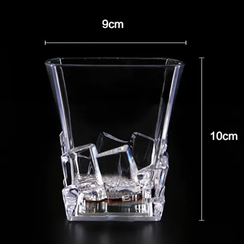 Kreative LED Sensor Licht Whiskyglas
