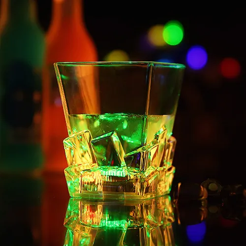 Kreative LED Sensor Licht Whiskyglas