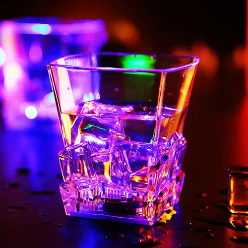Kreative LED Sensor Licht Whiskyglas