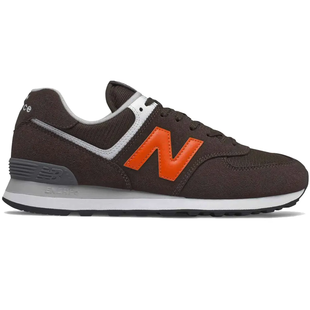 New Balance ML574HU2 Sneaker Herren braun orange