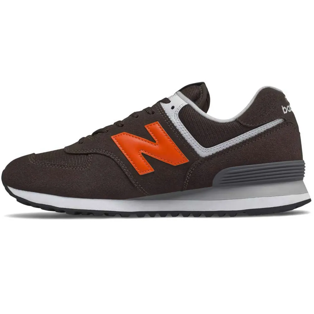 New Balance ML574HU2 Sneaker Herren braun orange