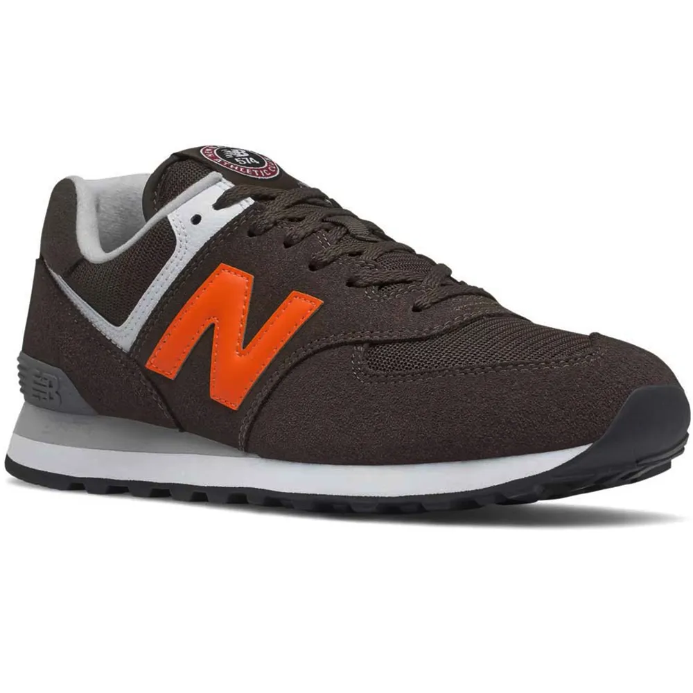 New Balance ML574HU2 Sneaker Herren braun orange