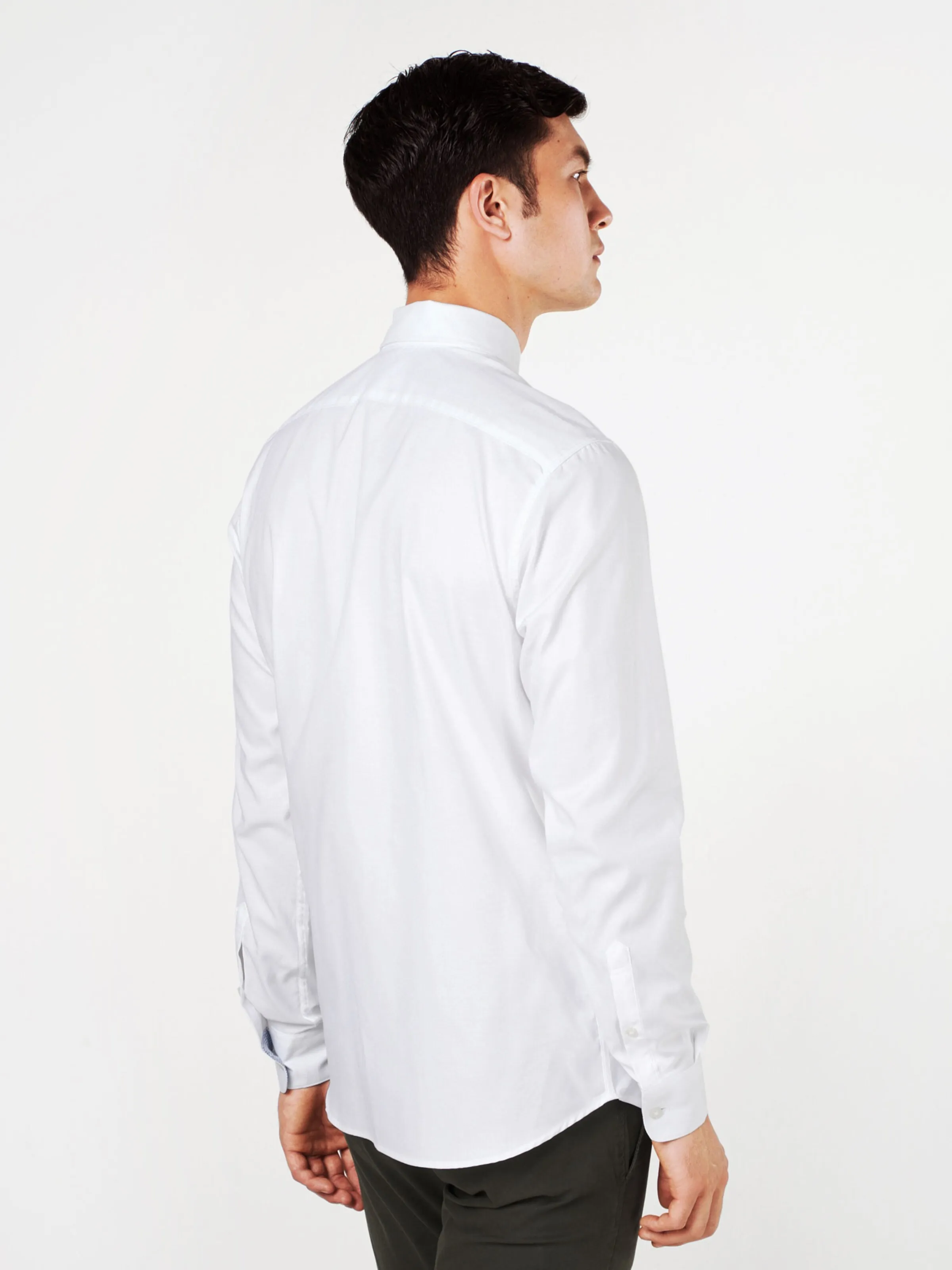 SELECTED HOMME Slim Fit Hemd 'SLHMark' in Weiß