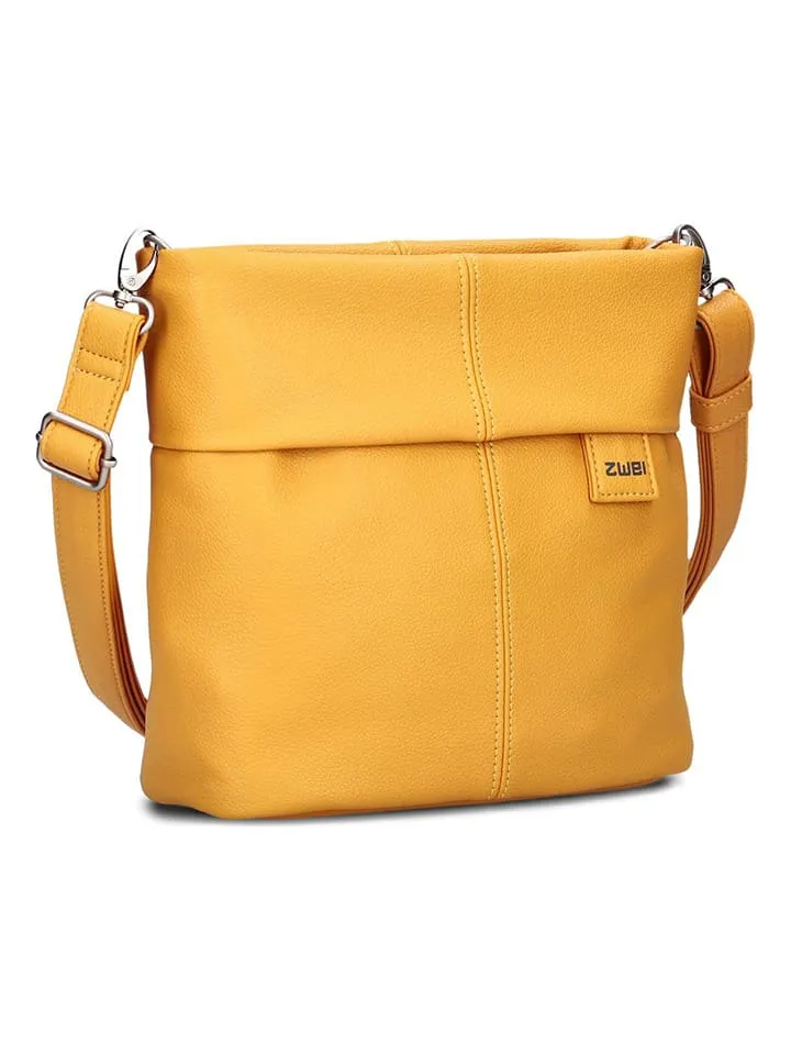 Umhängetasche ''M8'' in Gelb - (B)25 x (H)23 x (T)10 cm